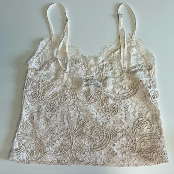 Zara Lace Tank Sz Medium - Picture 2 of 5